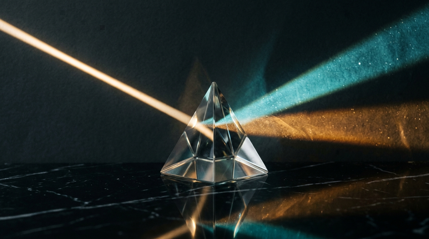 Two professionals in a sales conversation, one listening intently while the other reflects on their situation